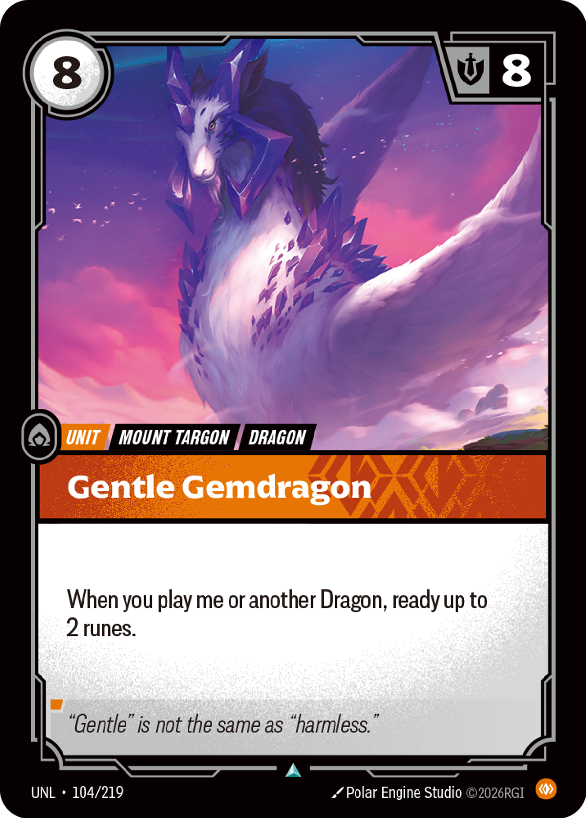 Gentle Gemdragon