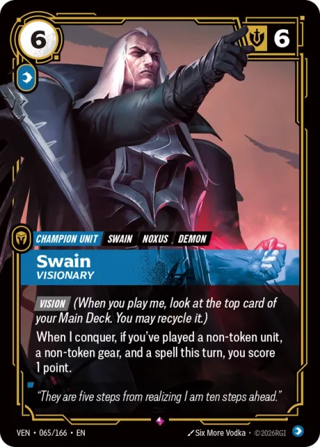 Swain, Visionary