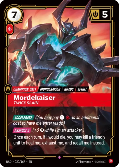 Mordekaiser, Twice Slain