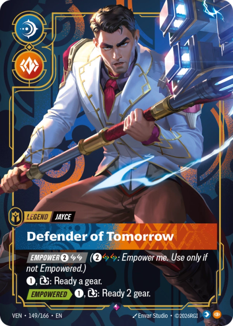 Jayce - Defender of Tomorrow — Vendetta #149, art by Envar Studio