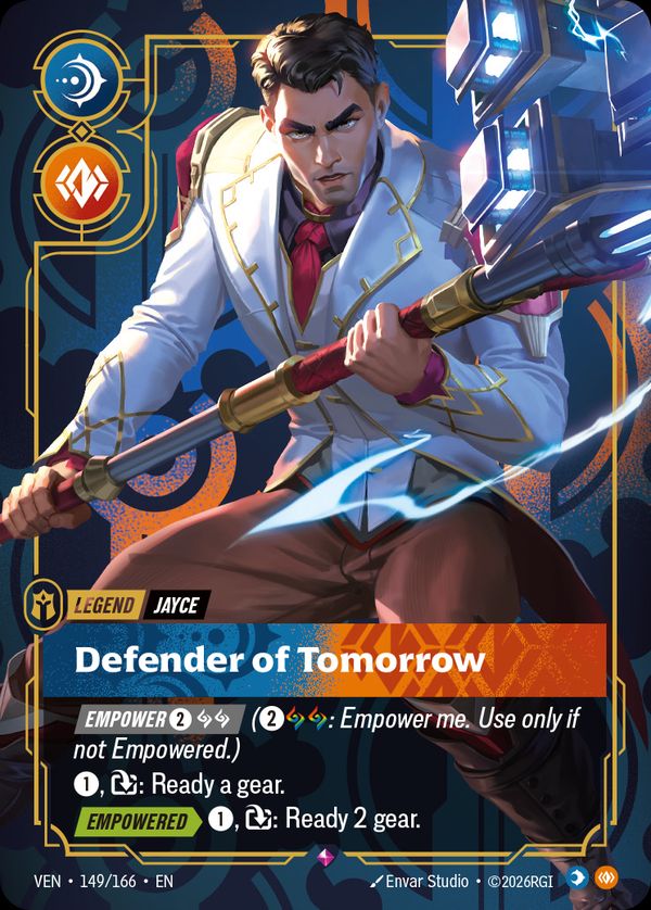 Jayce, Defender of Tomorrow — Riftbound card
