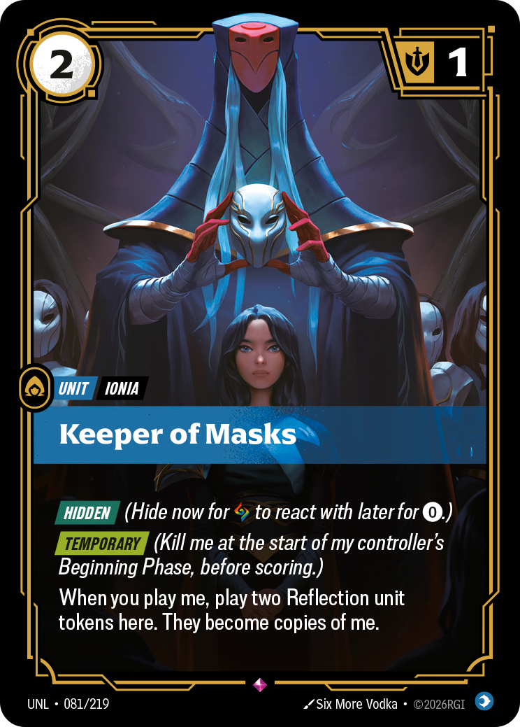 Gardienne des masques
