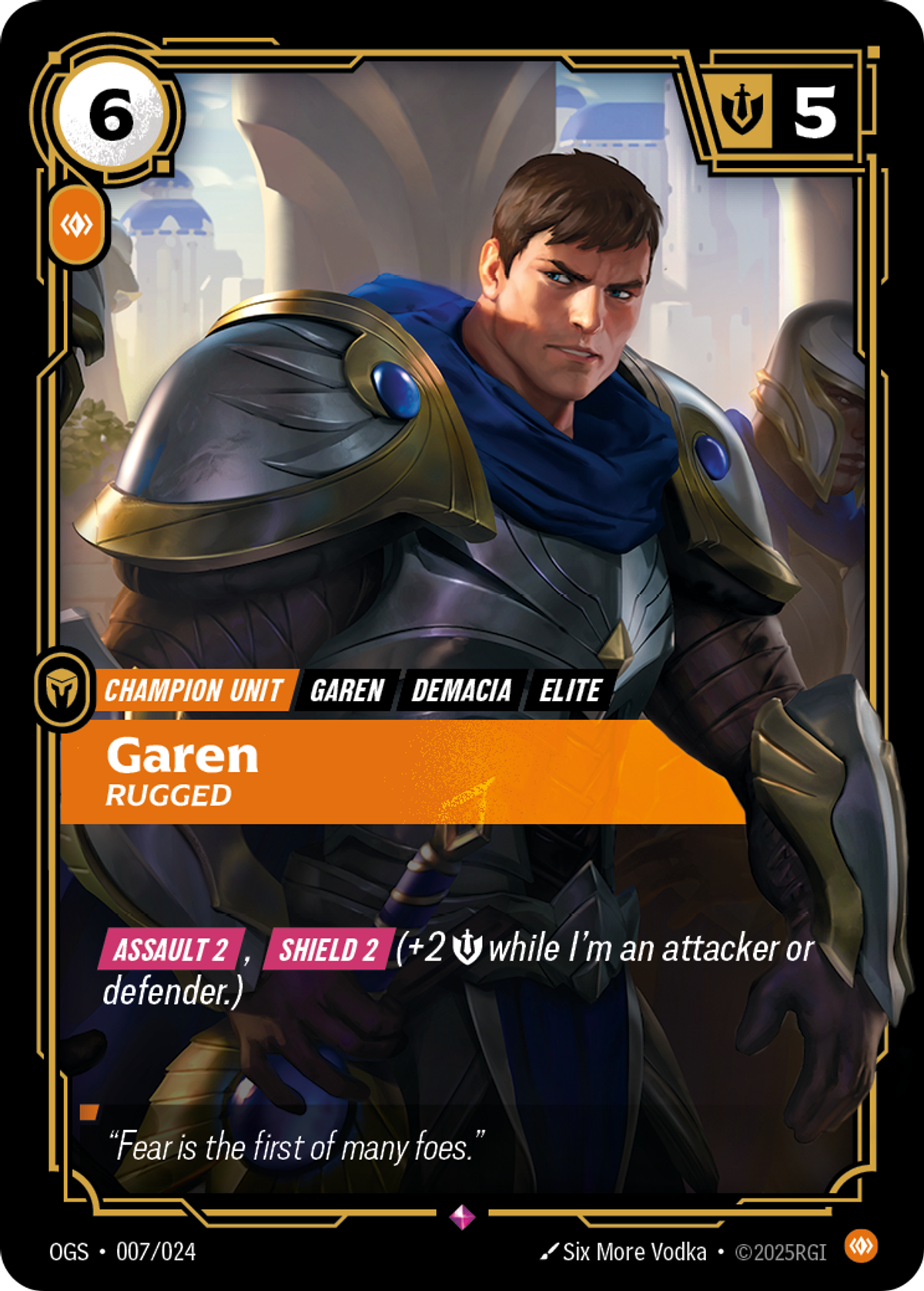 Garen, Rugged