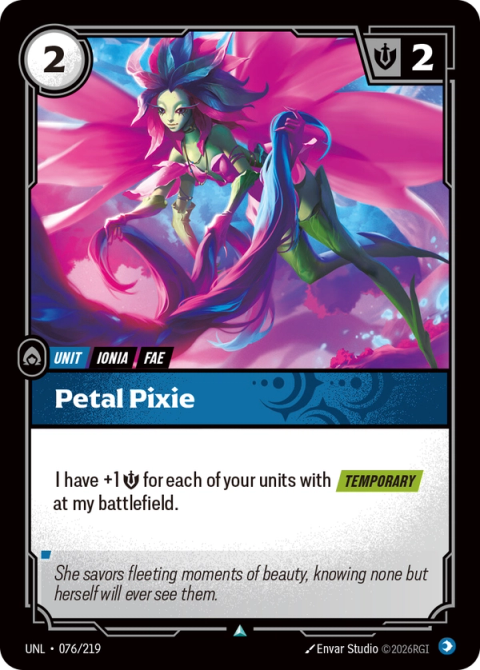 Petal Pixie — Unleashed #076, art by Envar Studio