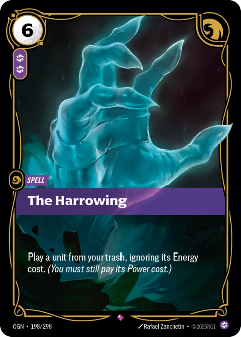 The Harrowing — Origins #198, art by Rafael Zanchetin