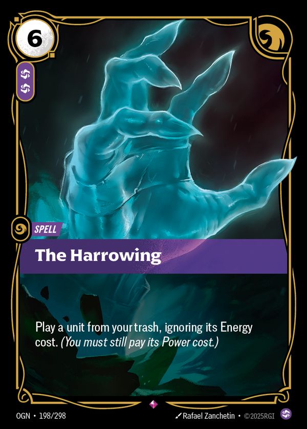 The Harrowing — Riftbound card