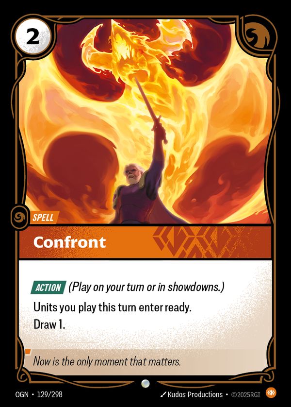 Confront — Riftbound card