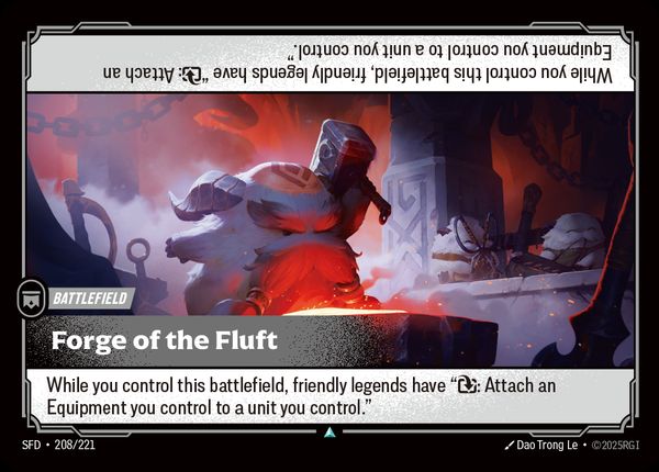 Forge of the Fluft — Riftbound card