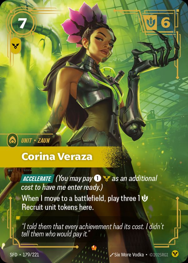 Corina Veraza — Riftbound card