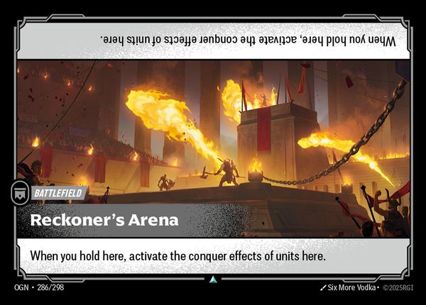 Reckoner's Arena — Riftbound card