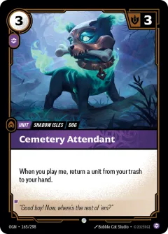 Cemetery Attendant