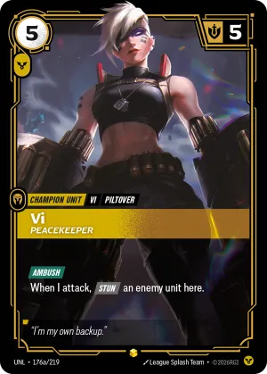 Vi - Peacekeeper (Alternate Art)