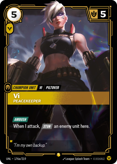 Vi - Peacekeeper (Alternate Art)