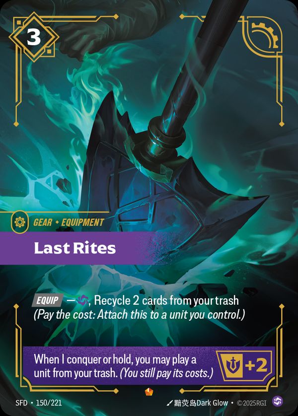 Last Rites — Riftbound card