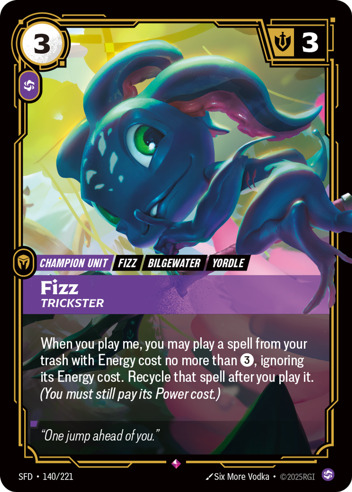 Fizz, Trickster