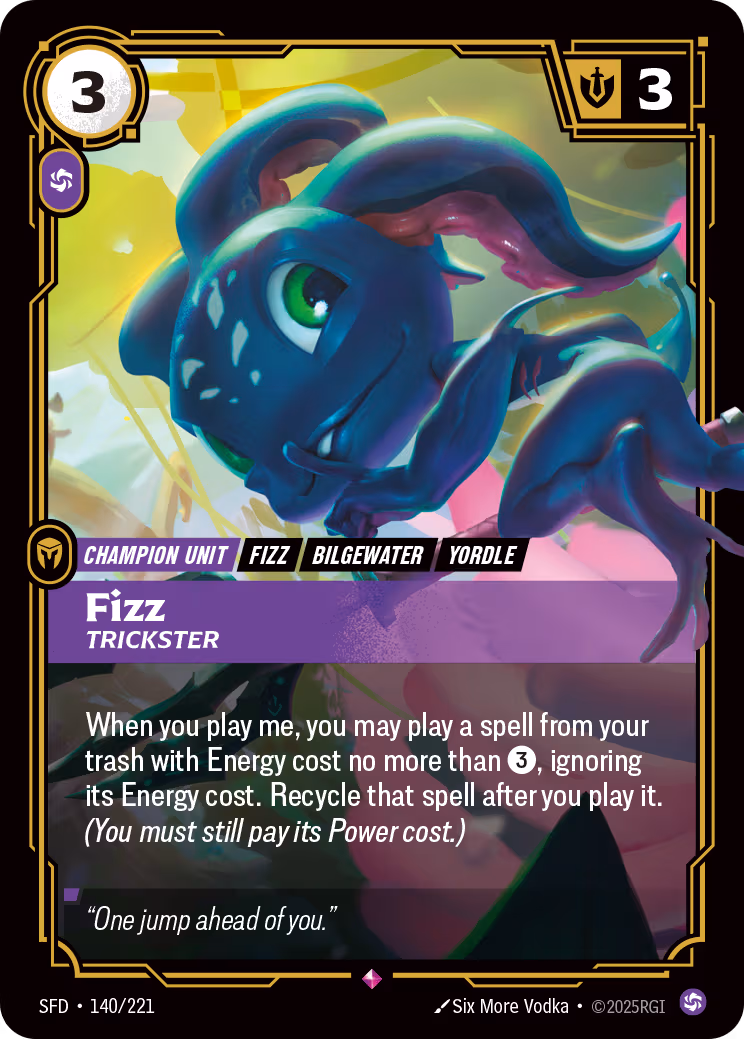 Fizz, Trickster