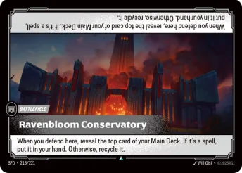 Ravenbloom Conservatory · SFD-215/221