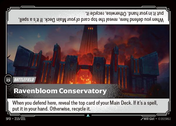 Ravenbloom Conservatory — Riftbound card
