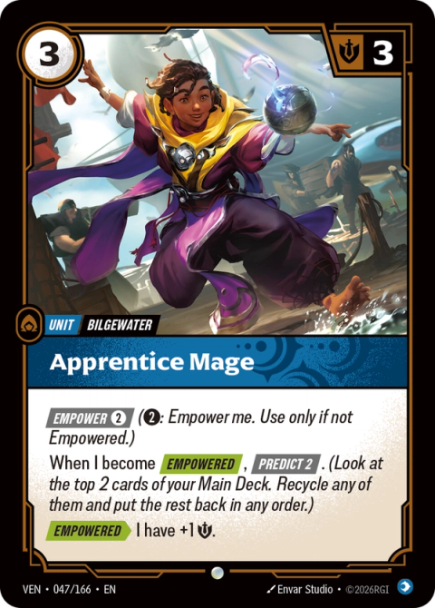 Apprentice Mage — Vendetta #047, art by Envar Studio