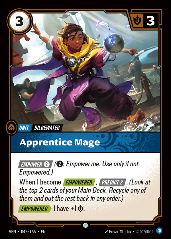 Apprentice Mage — Riftbound card