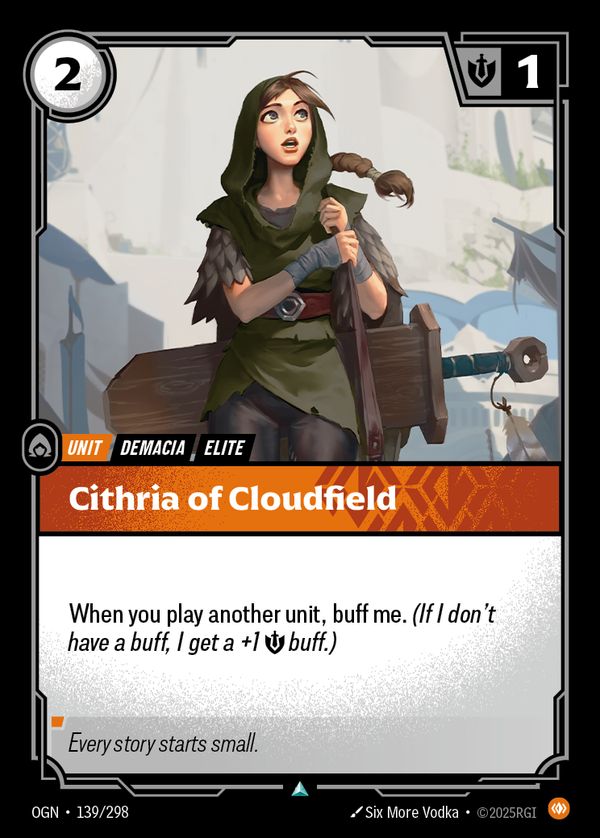 Cithria of Cloudfield — Riftbound card