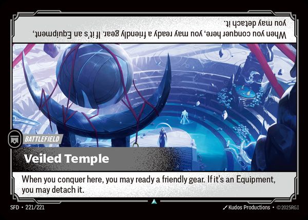 Veiled Temple — Riftbound card