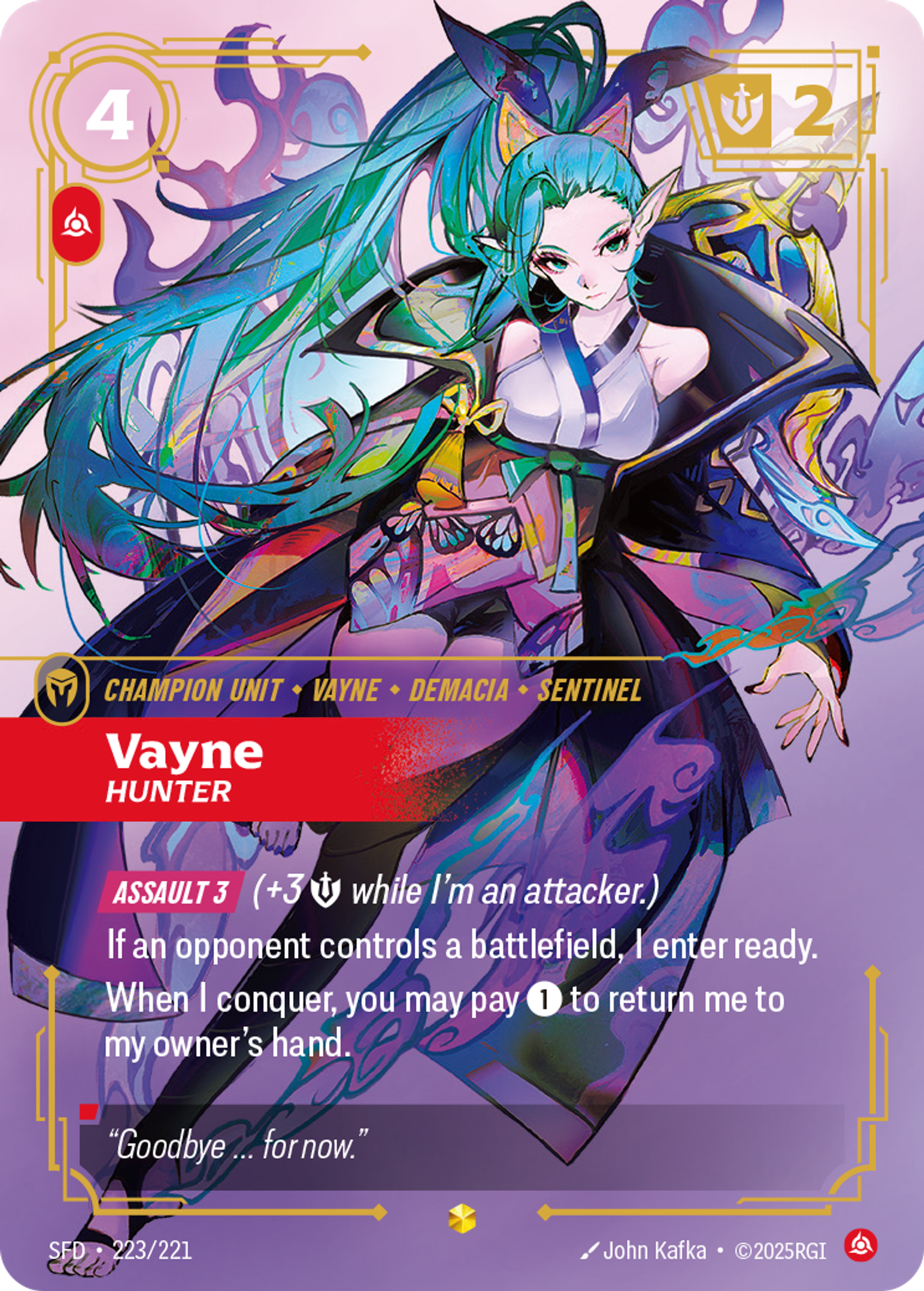 Vayne, Hunter