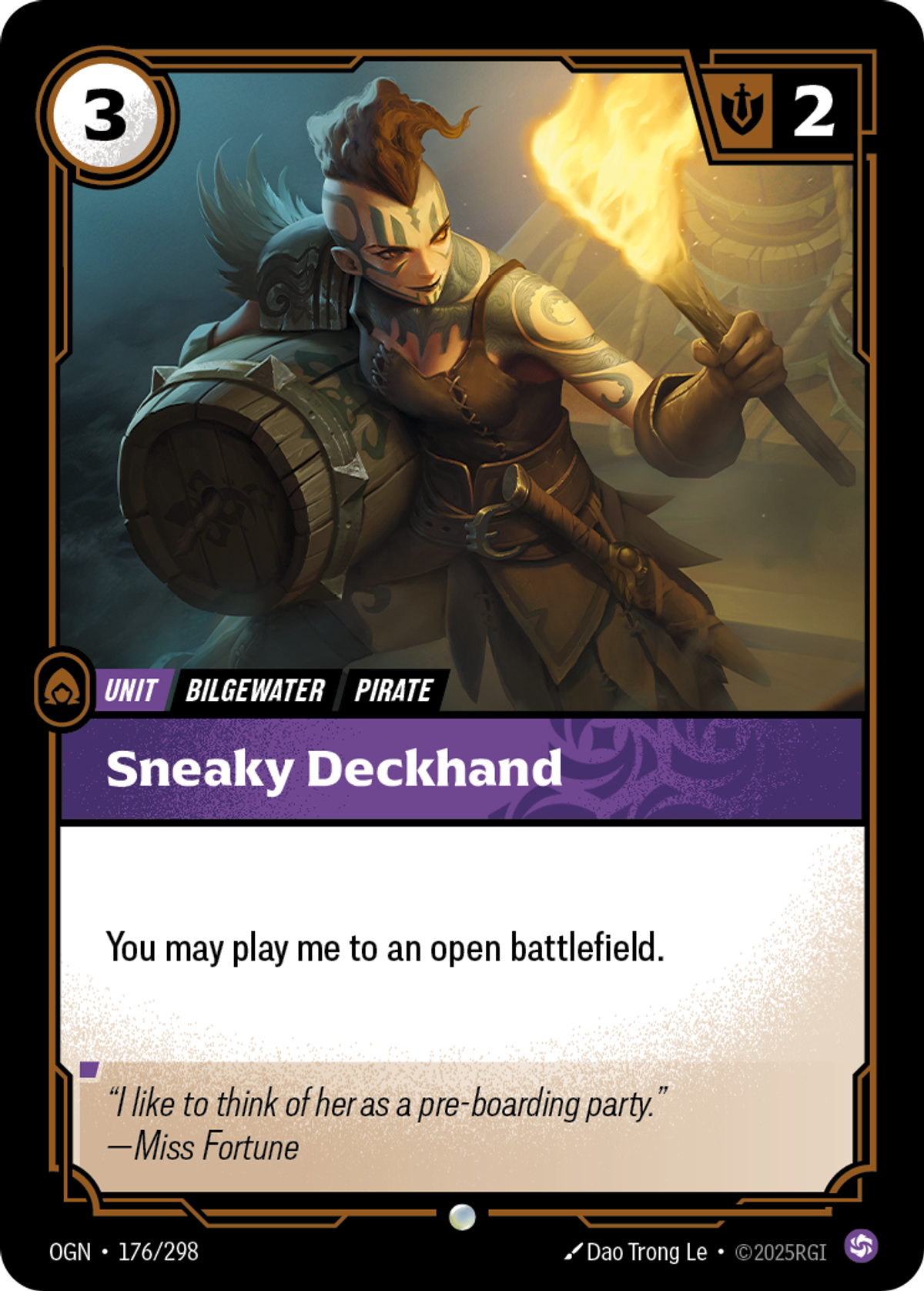 Sneaky Deckhand