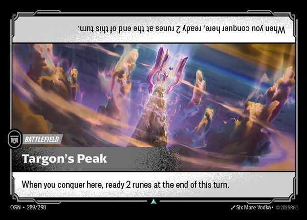 Targon's Peak — Riftbound card