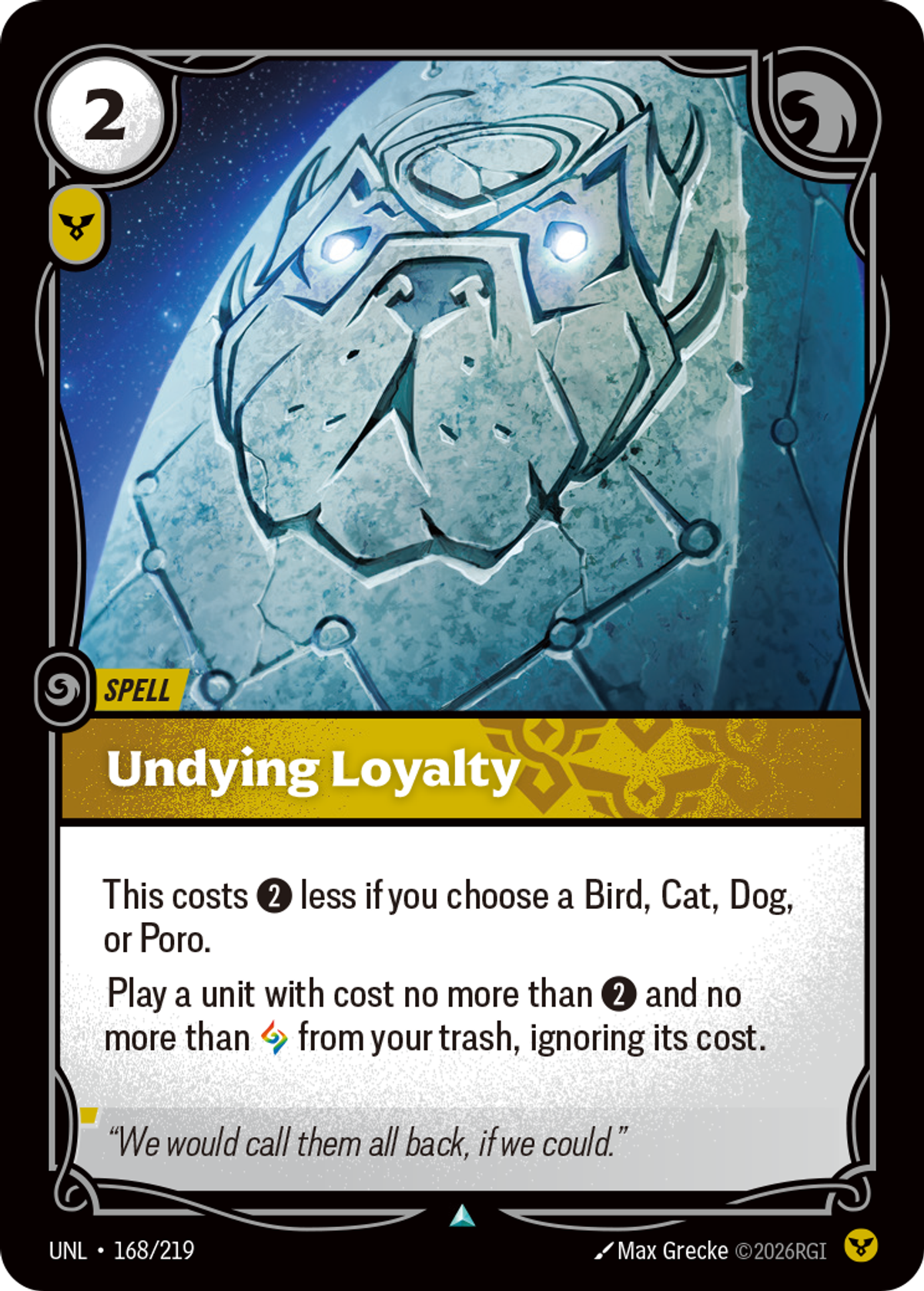 Undying Loyalty