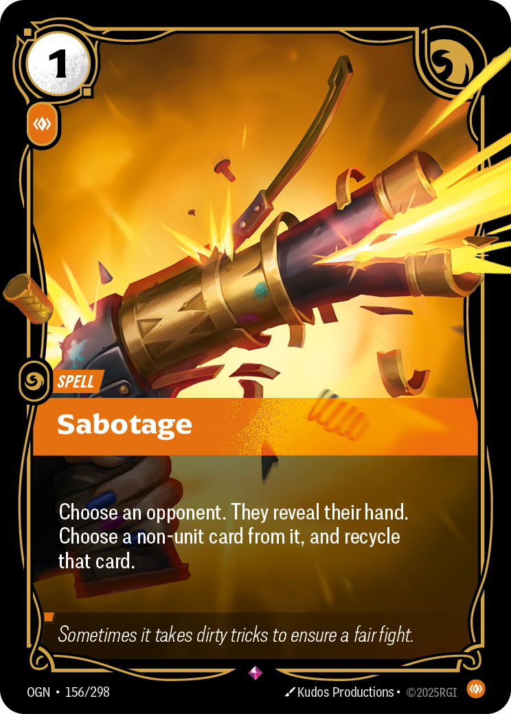 SABOTAGE