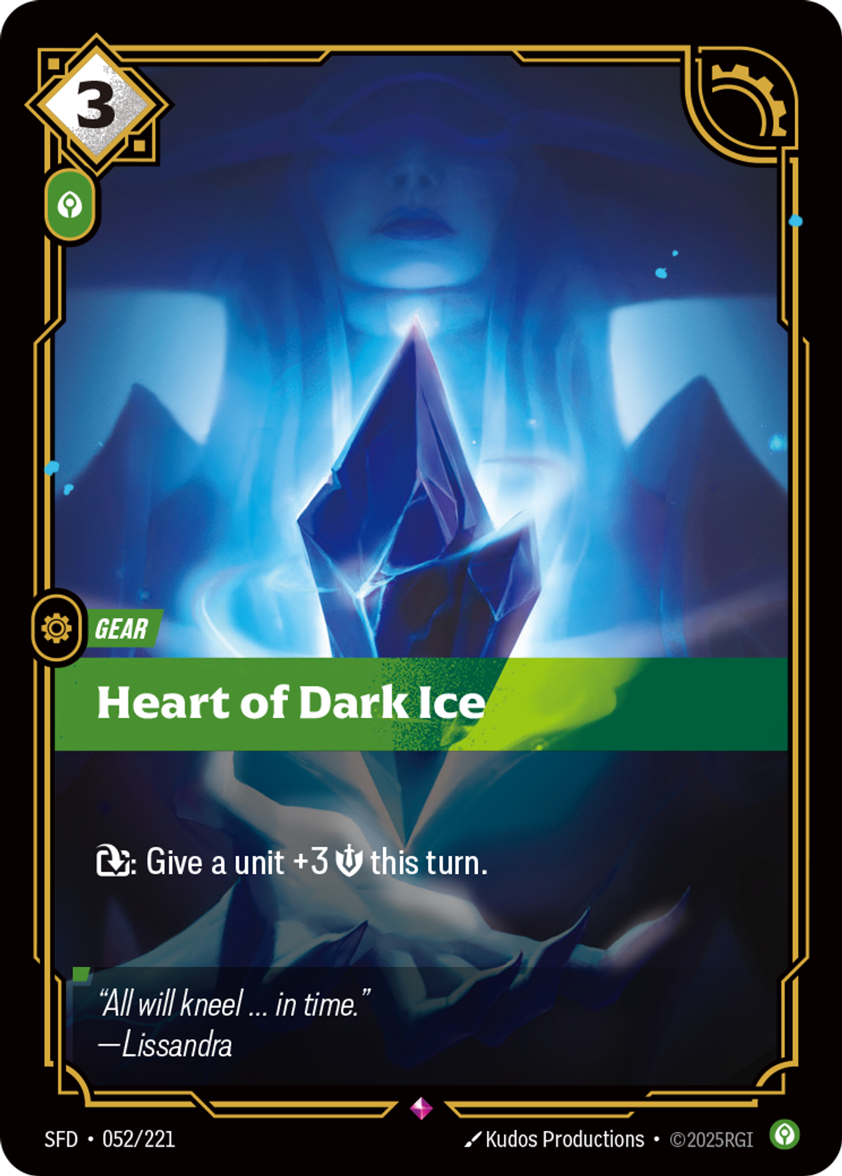 Heart of Dark Ice