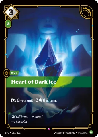Heart of Dark Ice · SFD-052/221