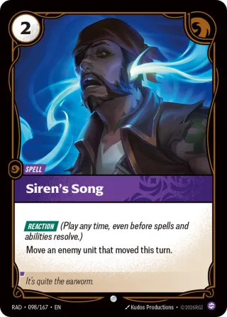 Siren's Song — Riftbound card RAD 098