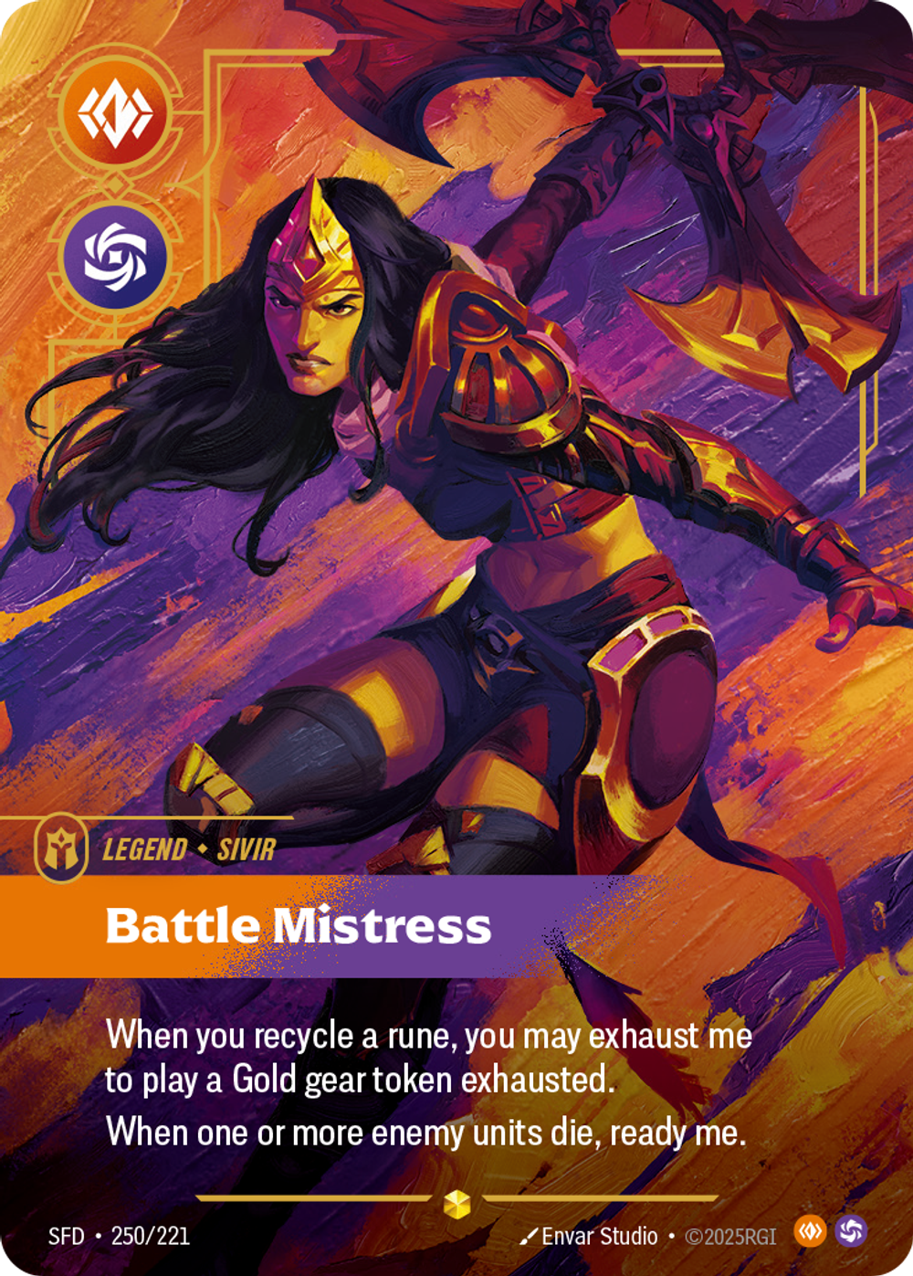 Sivir, Battle Mistress (Overnumbered)