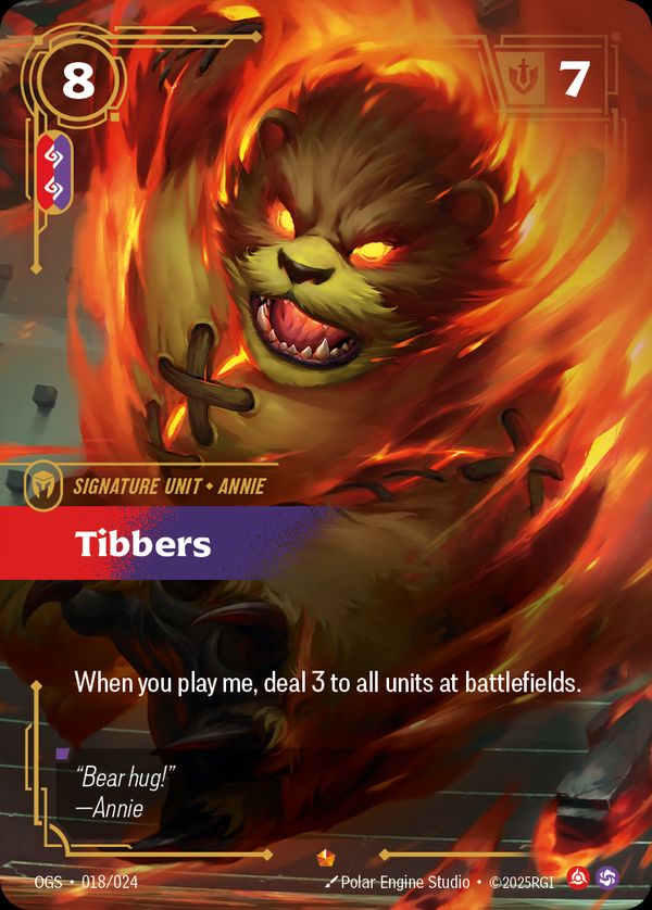 Tibbers — Riftbound card