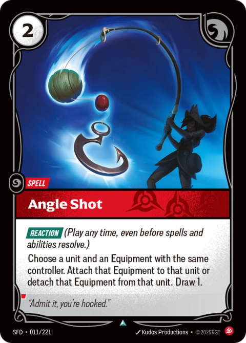 Angle Shot — Spiritforged #011, art by Kudos Productions