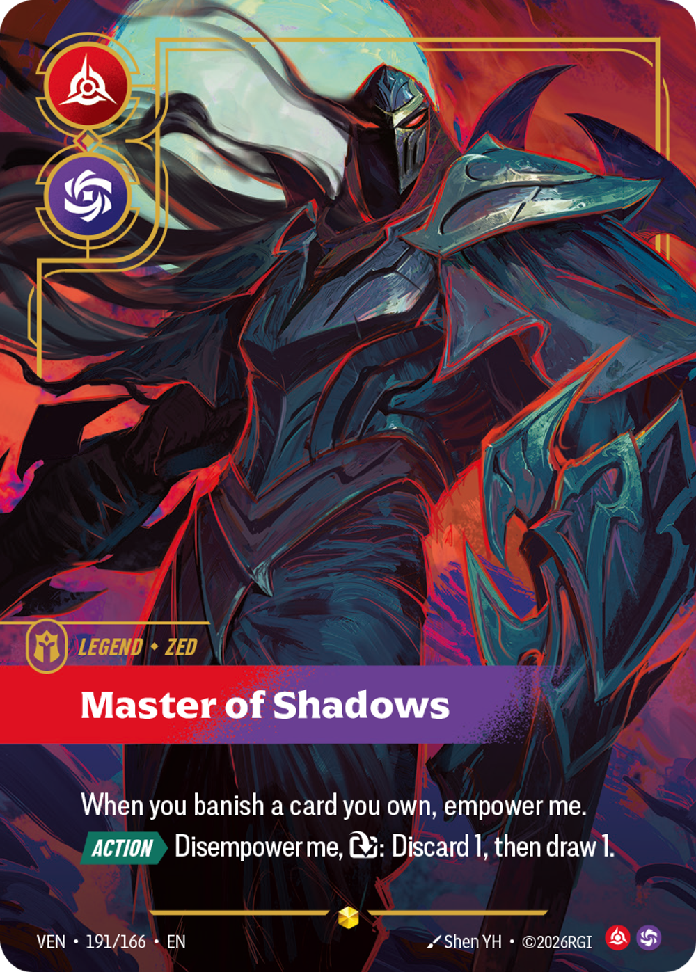 Zed, Master of Shadows (Overnumbered)