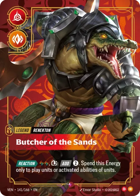 Renekton, Butcher of the Sands, VEN-141/166