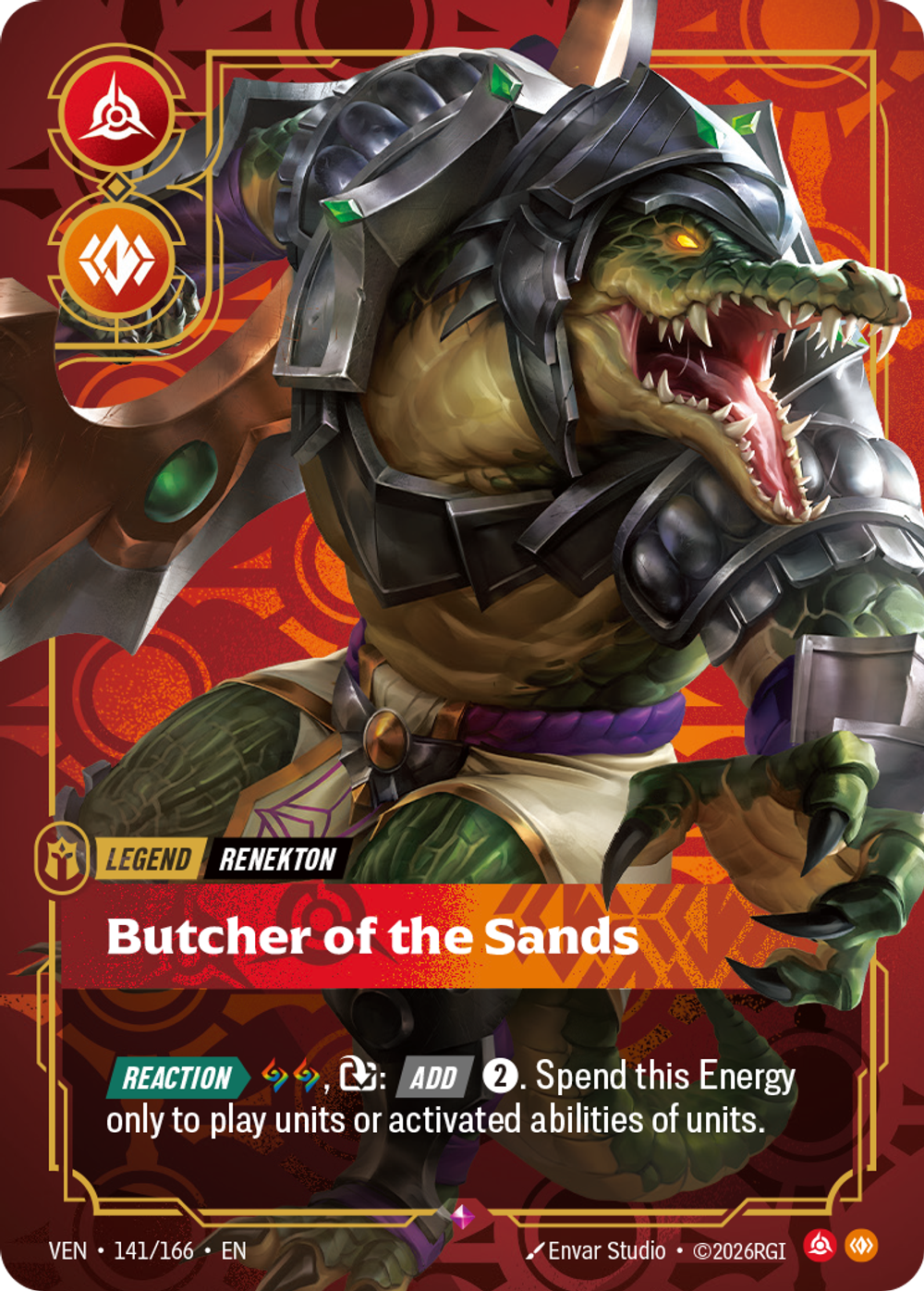 Renekton, Butcher of the Sands