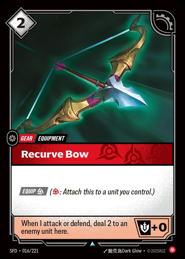 Recurve Bow — Riftbound card