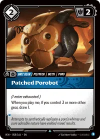 Patched Porobot