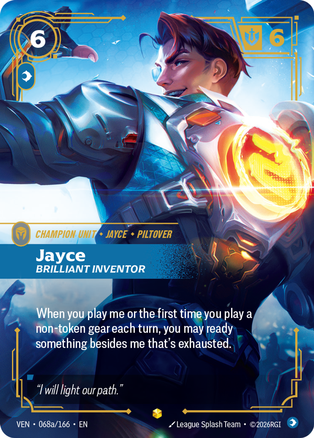 Jayce, Brilliant Inventor (Alternate Art)