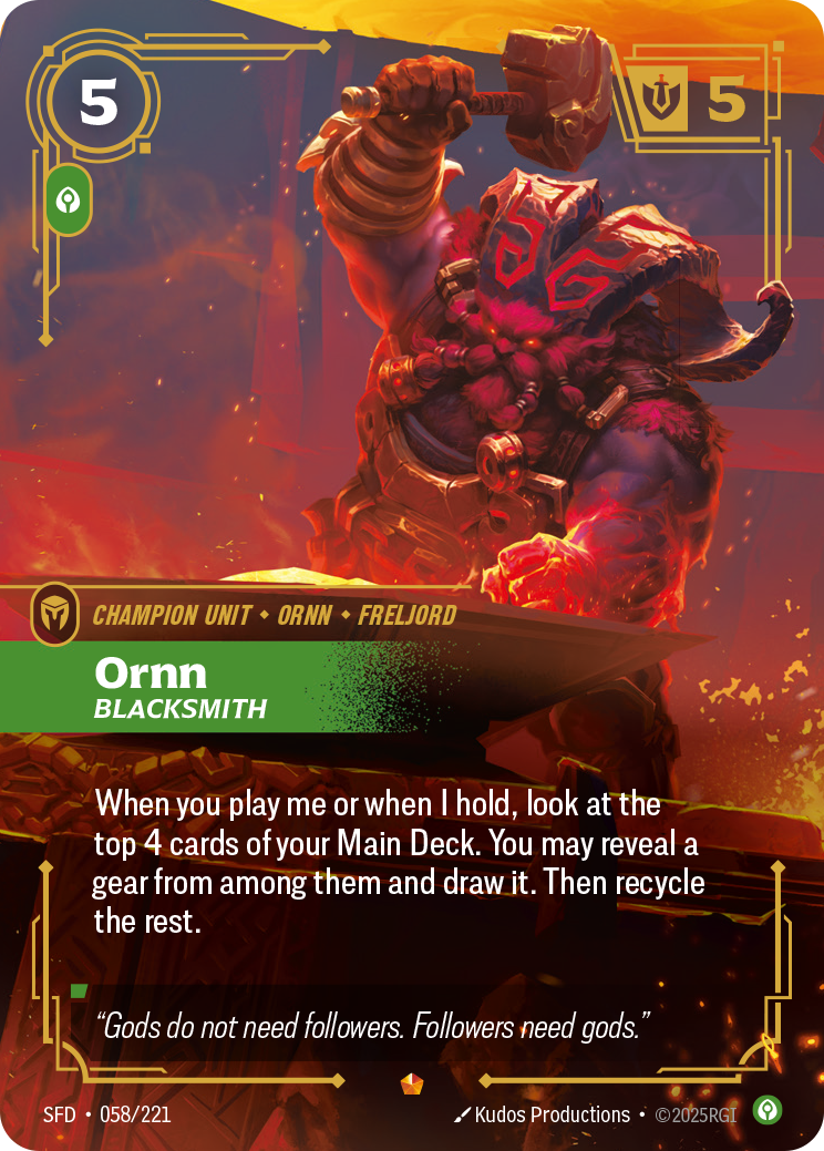 Ornn - Forgeron