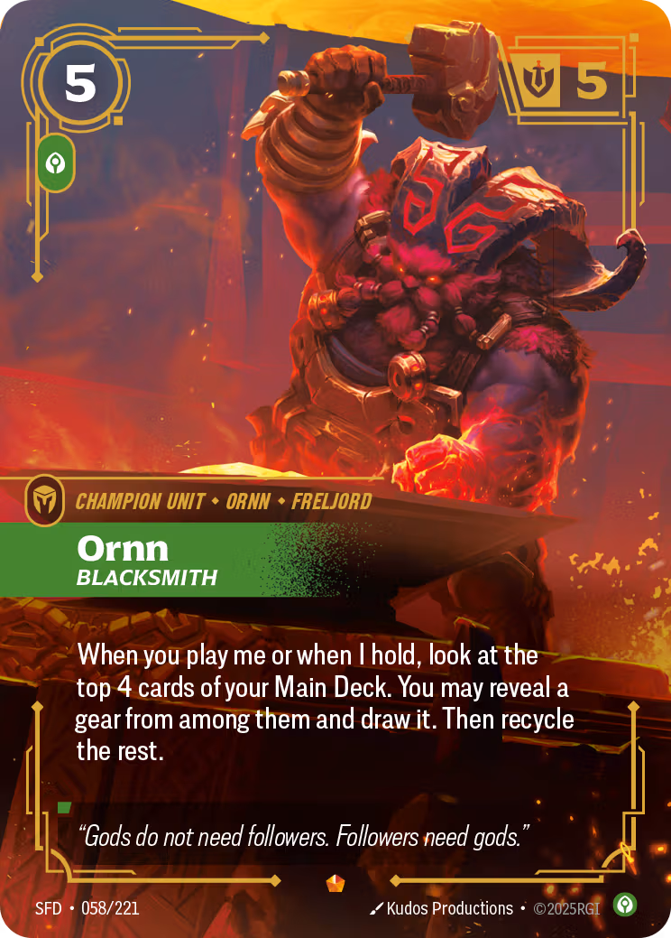 Ornn, Blacksmith