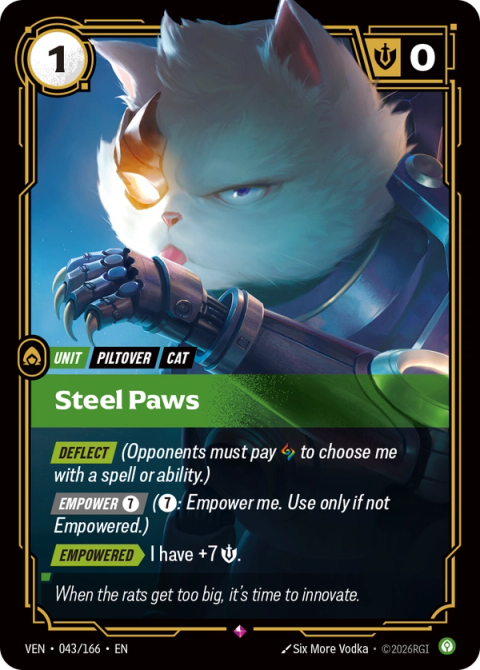 Steel Paws — Vendetta #043, art by Six More Vodka