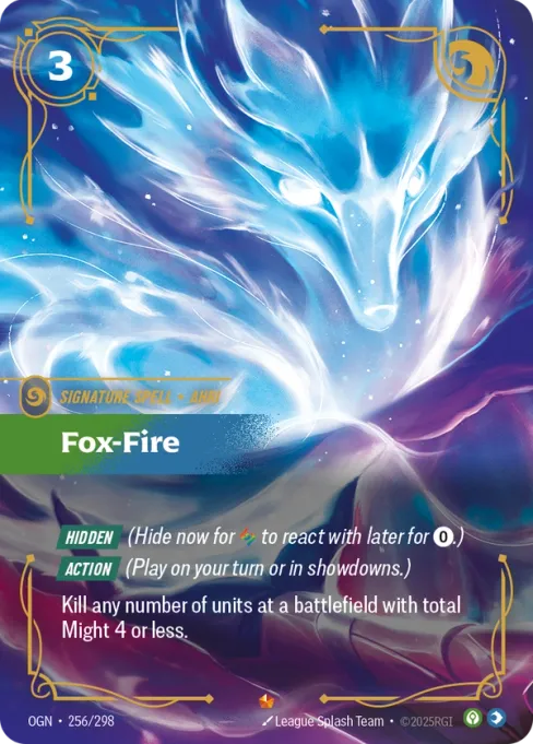 Fox-Fire, OGN-256/298