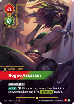 Akali - Rogue Assassin (Overnumbered)
