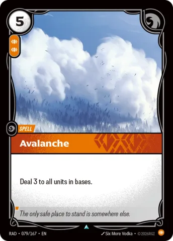 Avalanche · RAD-079/167