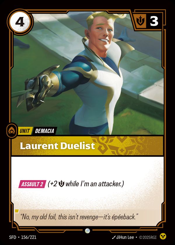 Laurent Duelist — Riftbound card